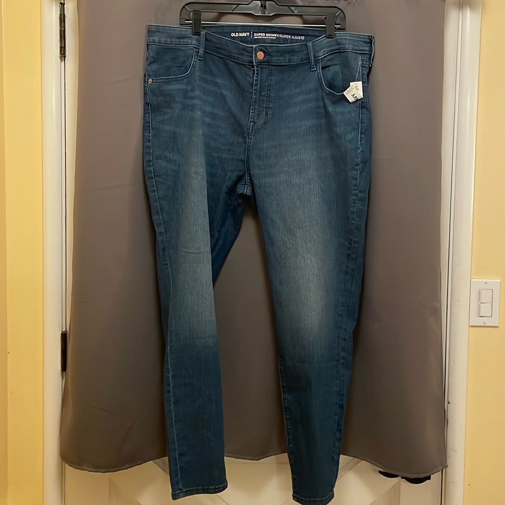 Old Navy Super Skinny mid rise jeans